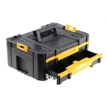 DeWALT TStak Tool Storage 2 drawers  Plastic Tool Box, 314.2 x 440 x 314.2mm - DWST1-70706 product image
