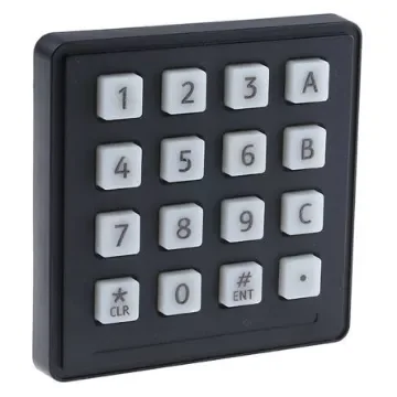 Storm IP65 16 Key Polymer Keypad - 7203-16T0202 product image