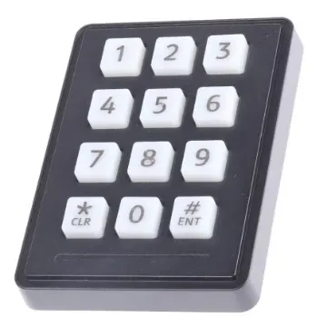 Storm IP65 12 Key Polymer Illuminated Keypad - 7203-12TW202 product image
