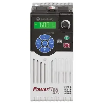 Allen Bradley Inverter Drive, 0.75 kW, 1 Phase, 230 V ac, 4.8 A, PowerFlex 523 Series - 25A-A4P8N114 product image