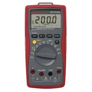 Amprobe AM-520-EUR Handheld Digital Multimeter, 10A ac Max, 10A dc Max, 750V ac Max product image