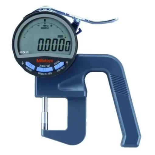 Mitutoyo 547 Thickness Gauge, 0mm - 10mm, ±20 µm Accuracy, 0.001 mm Resolution, LCD Display - 547-401A product image