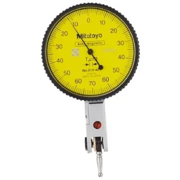 Mitutoyo 513-401-10E Metric DTI Gauge, +0.14mm Max. Measurement, 0.001 mm Resolution, 3 µm Accuracy product image