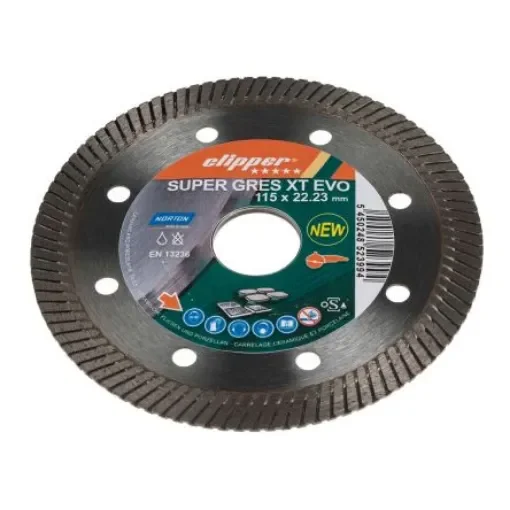 Norton Ceramic Cutting Disc, 115mm x 1.2mm Thick, Coarse Grade, 1 in pack - 70184644759 product image