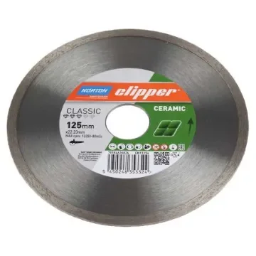 Norton Ceramic Cutting Disc, 125mm x 1.2mm Thick, 1 in pack - 70184626826 product image
