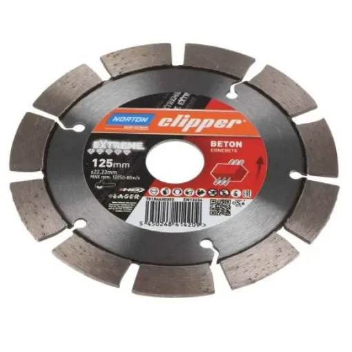 Norton Diamond Cutting Disc, 125mm, 1 in pack - 70184630302 product image