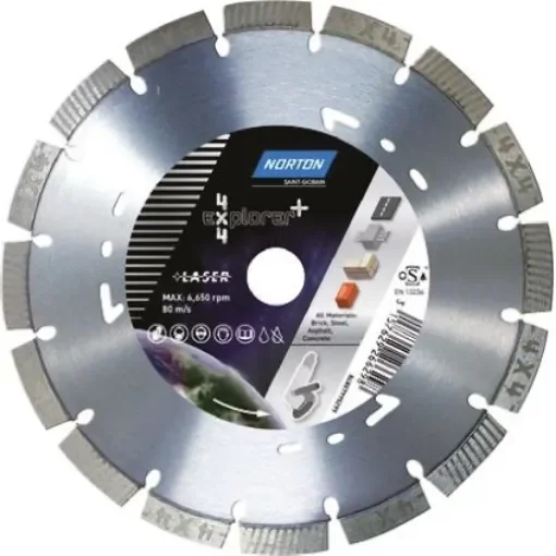 Norton Diamond Cutting Disc, 125mm - 70184602019 product image