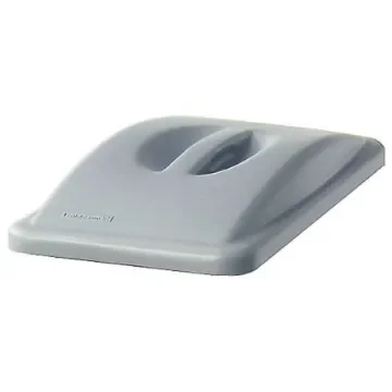 Rubbermaid Commercial Products 519mm Grey PP Bin Lid for Slim Jim Container, 70mm - FG268888LGRAY product image