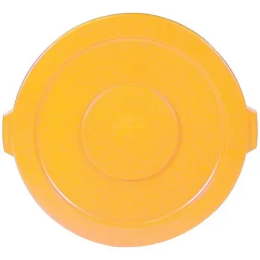 Rubbermaid Commercial Products 565mm Yellow PE Bin Lid for 2632 Container, 41mm - FG263100YEL product image