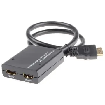 NewLink 2 Port 1 Input 2 Output HDMI Splitter  - up to 4K - HD-SLT402DUO product image