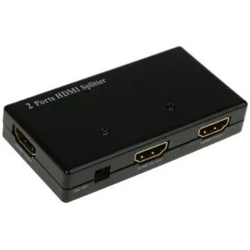 NewLink 2 Port 1 Input 2 Output HDMI Splitter 1920 x 1080 - HD-SP202DUO product image