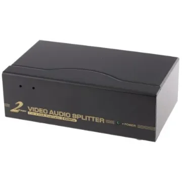 NewLink 1 Input 2 Output VGA Splitter 2048 x 1536 - nlkvs-552aud product image