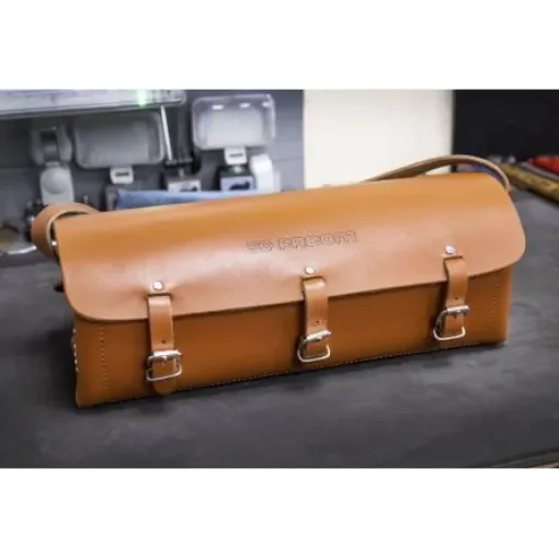 Facom Leather Tool Bag with Shoulder Strap 405mm x 145mm x 125mm - 703232 product image