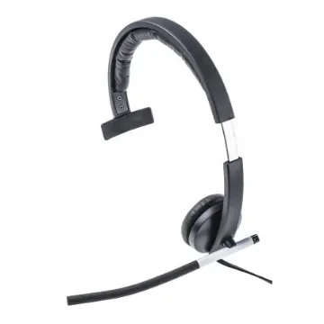 Logitech H650e Black Wired USB A On Ear Headset - 981-000514 product image