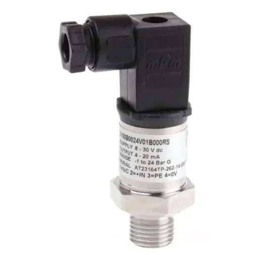 Gems Sensors Pressure Sensor, 0bar Min, 24bar Max, Current Output, Relative Reading - 3100B0024V01B000 product image