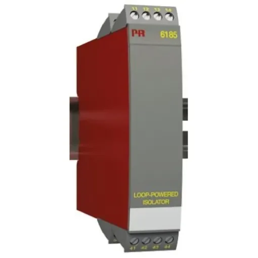 PR Electronics 6185 Series Loop Powered Isolator, Current Input, Current Output - 6185D product image