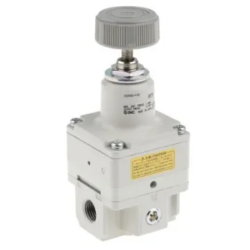 SMC G 1/4 Pneumatic Regulator - 0.005MPa to 0.2MPa, 1/4in, 1MPa max. input - IR2000-F02 product image