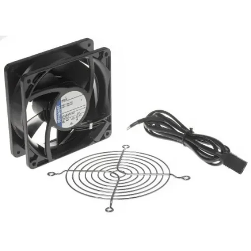 ebm-papst 4000 N Series Axial Fan Kit, 230 V ac, AC Operation, 80m³/h, 11W, 119 x 119 x 38mm - 4890N-KR0 product image