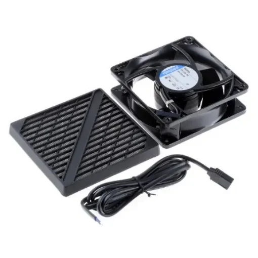 ebm-papst 4000 N Series Axial Fan Kit, 230 V ac, AC Operation, 100m³/h, 10W, 119 x 119 x 38mm - 4850N-KR1 product image