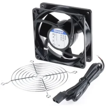 ebm-papst 4000 N Series Axial Fan Kit, 230 V ac, AC Operation, 100m³/h, 10W, 119 x 119 x 38mm - 4850N-KR0 product image