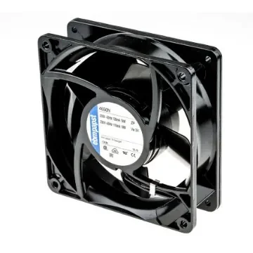 ebm-papst 4000 N Series Axial Fan Kit, 230 V ac, AC Operation, 160m³/h, 19W, 119 x 119 x 38mm - 4650N-KR1 product image