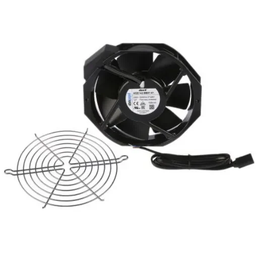 ebm-papst W2E142 Series Axial Fan Kit, 230 V ac, AC Operation, 330m³/h, 27W, 172 x 150 x 38mm - W2E142-BB01-01-KR0 product image