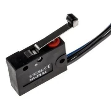 RS PRO Long Roller Lever Micro Switch, Solder Terminal, 5 A @ 250 V ac, SP-CO, IP67 - 7972558 product image