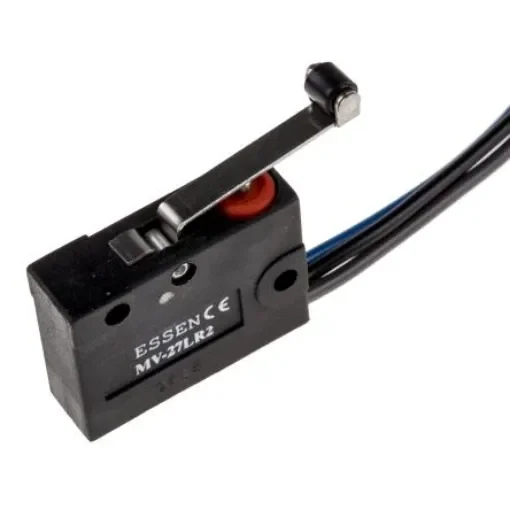 RS PRO Long Roller Lever Micro Switch, Solder Terminal, 5 A @ 250 V ac, SP-CO, IP67 - 7972558 product image