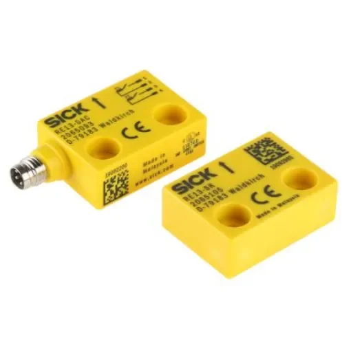 SICK RE13 Series Magnetic Non-Contact Safety Switch, 30V dc, Plastic Housing, 2NO, M8 - RE13-SAC product image