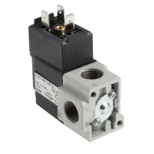 SMC 3/2 Pneumatic Solenoid Valve - Solenoid/Solenoid G 1/4 VT307 Series 24V dc - VT307-5DO1-02F-Q product image