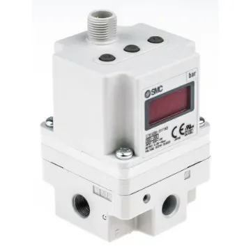 SMC G 1/8 Pneumatic Regulator - 0.005MPa to 0.5MPa, 1/8in, 1MPa max. input - ITV1030-31F1N3 product image