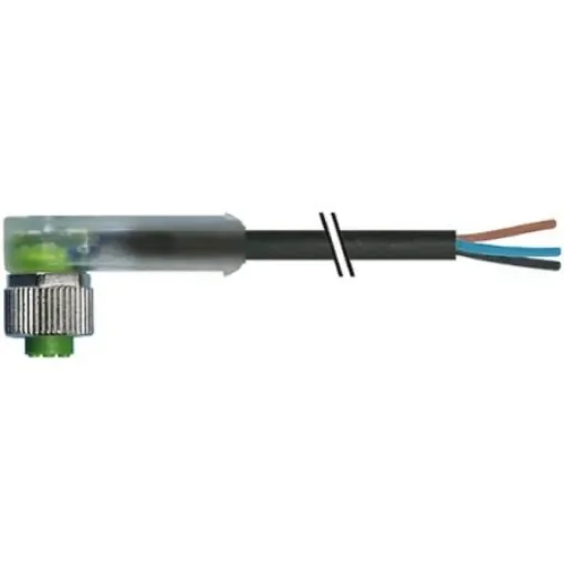 Murrelektronik Limited Right Angle Female 4 way M12 to Unterminated Sensor Actuator Cable, 3m - 7000-12421-6340300 product image