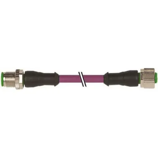 Murrelektronik Limited Straight Female 4 way M12 to Straight Male 4 way M12 Sensor Actuator Cable, 3m - 7000-44001-8400300 product image