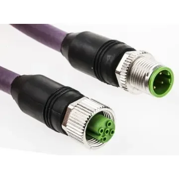 Murrelektronik Limited Straight Female 4 way M12 to Straight Male 4 way M12 Sensor Actuator Cable, 5m - 7000-44001-8400500 product image