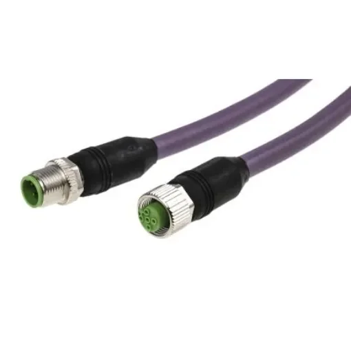 Murrelektronik Limited Straight Female 4 way M12 to Straight Male 4 way M12 Sensor Actuator Cable, 10m - 7000-44001-8401000 product image