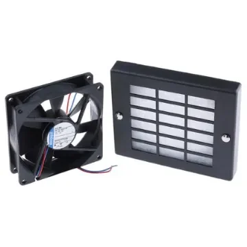 ebm-papst 3400 N Series Axial Fan Kit, 24 V dc, DC Operation, 102m³/h, 2.7W, 92 x 92 x 25mm - 3414NHH-KR1 product image