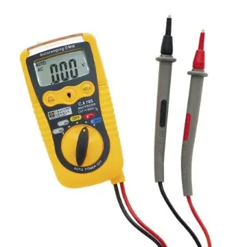 Chauvin Arnoux CA 703 Handheld Digital Multimeter, 200mA ac Max, 200mA dc Max, 600V ac Max - P01191740Z product image