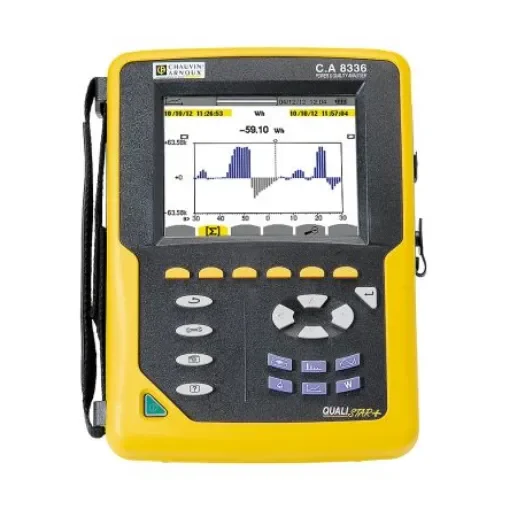 Chauvin Arnoux CA8336 Power Quality Analyser, 1, 3-Phase, 10000A ac Max, 1000 V ac, 1200V dc Max - P01160591 product image