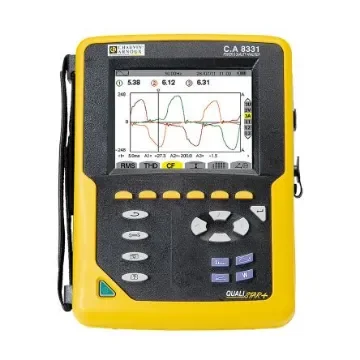 Chauvin Arnoux CA 8331 Power Quality Analyser, 1, 3-Phase, 10000A ac Max, 1000 V ac, 1200V dc Max - P01160511 product image