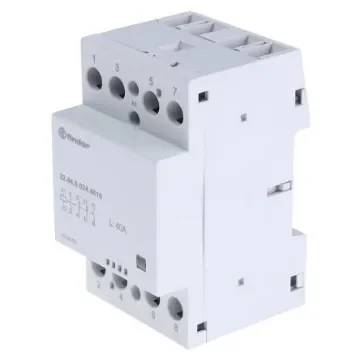 Finder 22 Series Contactor, 24 V dc, 24 V ac Coil, 4-Pole, 40 A - 22.44.0.024.4610 product image