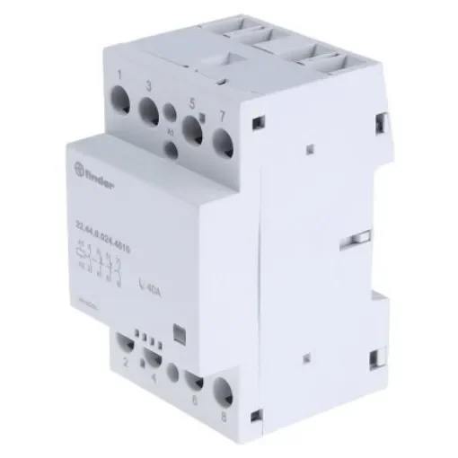 Finder 22 Series Contactor, 24 V dc, 24 V ac Coil, 4-Pole, 40 A - 22.44.0.024.4610 product image