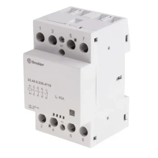 Finder 22 Series Contactor, 240 V ac Coil, 4-Pole, 40 A - 22.44.0.230.4710 product image