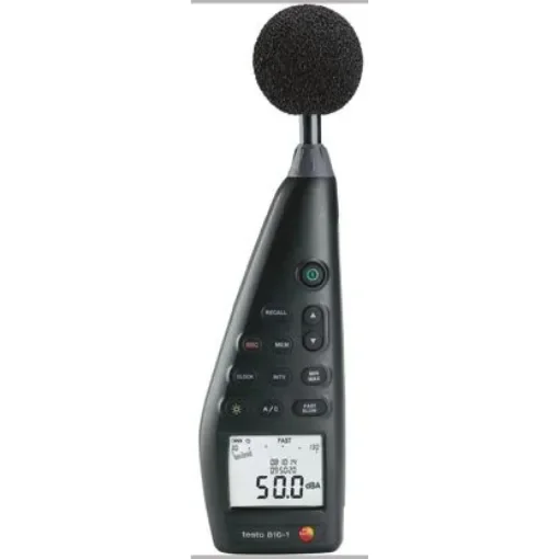 Testo 816-1  Datalogging Sound Level Meter, 30dB to 130dB, 8kHz max - 0563 8170 product image