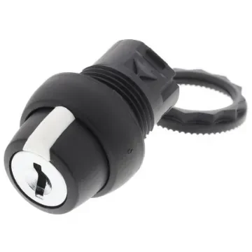 Allen Bradley 800F 2-position Key Switch Head, Latching, 22mm Cutout - 800FP-KM21 product image