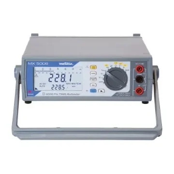 Metrix MX 5006 Bench Digital Multimeter, True RMS, 20A ac Max, 20A dc Max, 1000V ac Max - MX5006 product image