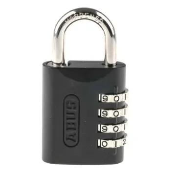 ABUS Combination Weatherproof Steel Combination Padlock, 6mm Shackle, 45mm Body - 158KC/45 AP4050 product image