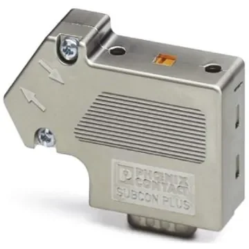 Phoenix Contact SUBCON-PLUS 9 Way 35 ° Cable Mount D-sub Connector Socket, with Screw - 2708999 product image