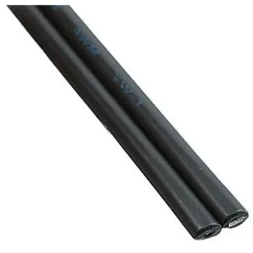 Broadcom Duplex Single Mode Fibre Optic Cable, 1.06mm, Black, 500m - HFBR-EUD500Z product image