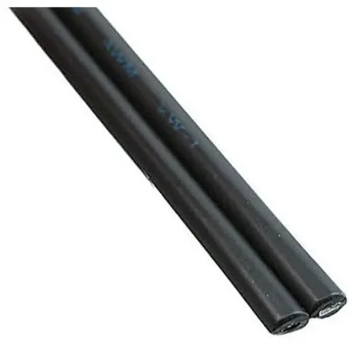 Broadcom Duplex Single Mode Fibre Optic Cable, 1.06mm, Black, 500m - HFBR-EUD500Z product image