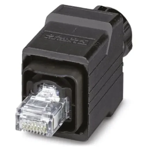 Phoenix Contact VS-PPC Series Male RJ45 Connector, Cable Mount, Cat5 Straight 4 -Way - 1608126 product image